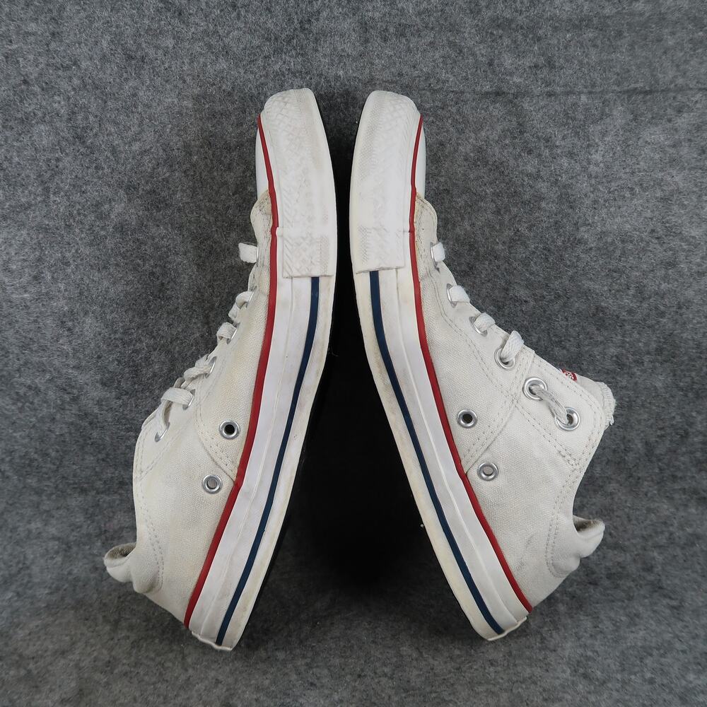 Converse Shoes Womens 9.5 Casual Sneakers Madison All Star Lace Up Canvas White - Picture 11 of 13